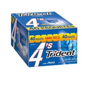 CHICLE TRIDENT 4S