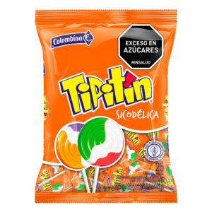 CHUPETA TIPITIN SICODELICA Y CORAZON X 25