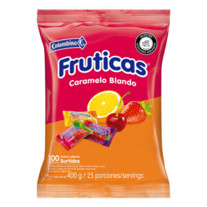 FRUTICAS CARAMELO BLANDO X 100